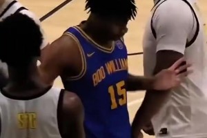 用球說話！名場面：布萊斯被噴垃圾話后，用大帽回應對手！