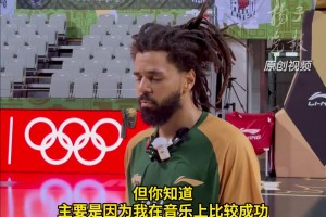 J.Cole稱：不怕在全世界面前出糗，能參與和嘗試就已經贏了！