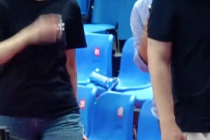 CBA最美女經理！規矩我懂 流量密碼伍總離場又來了！